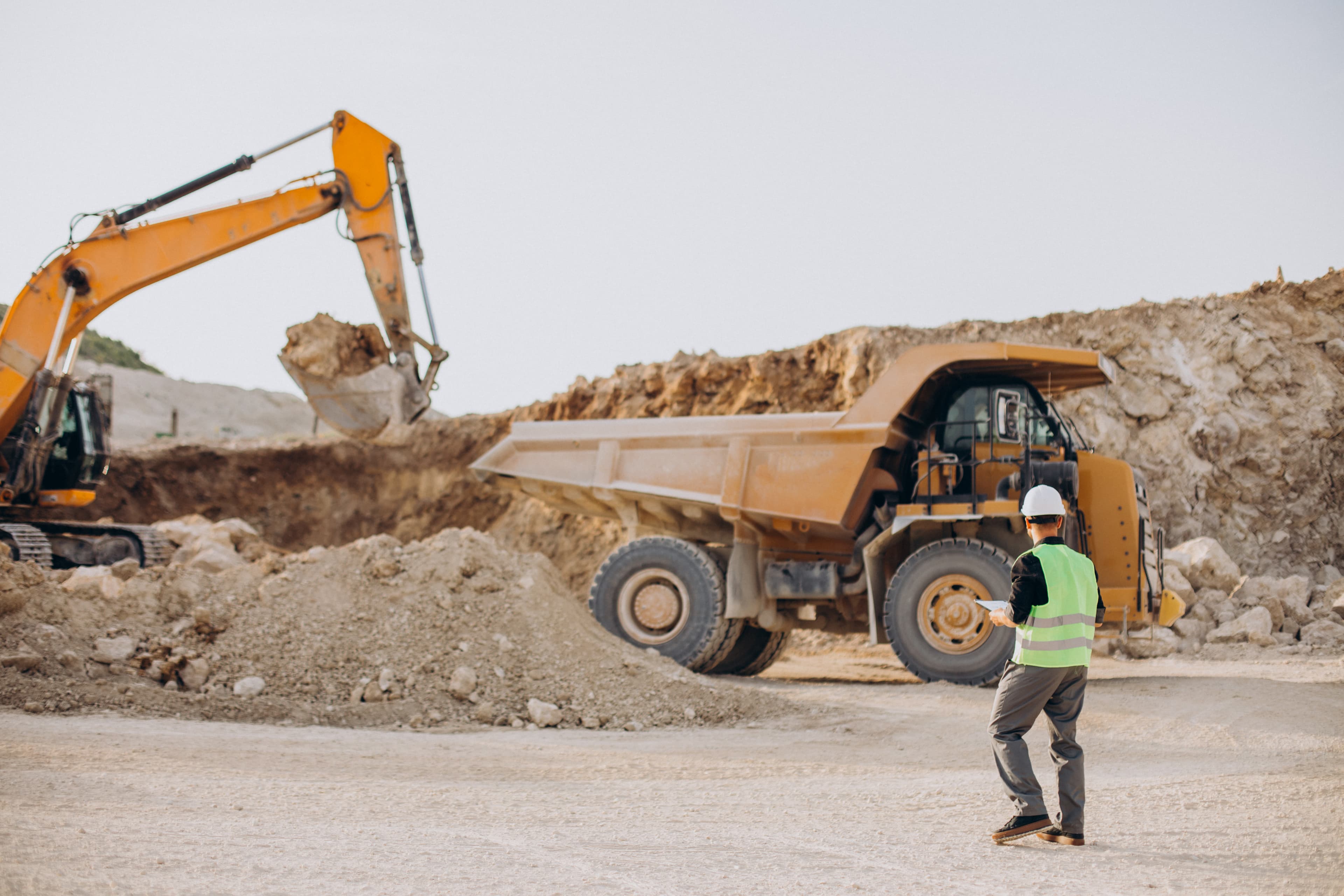 Underground Mining Operation with Chemical Storage